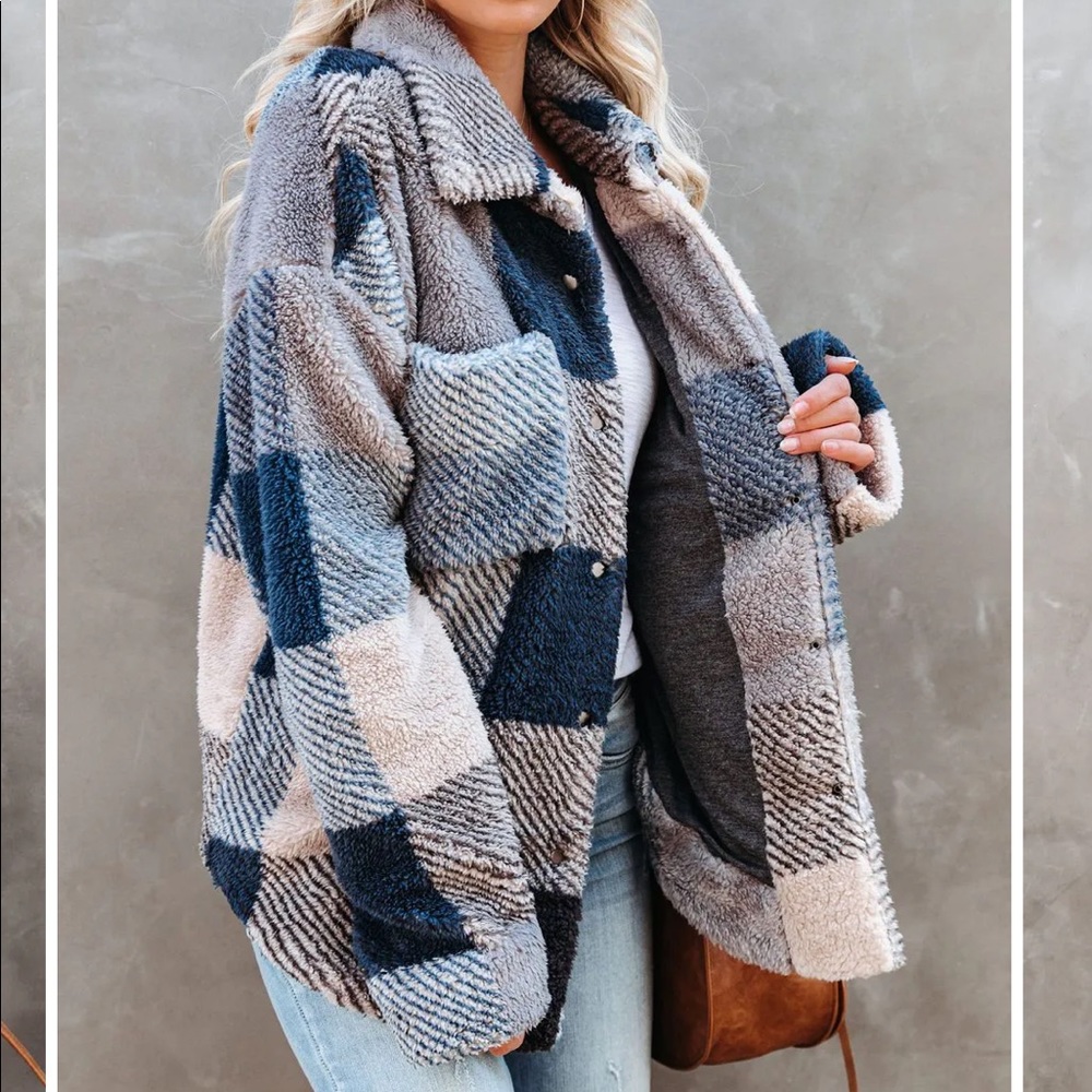 Salzburg Soft Plaid Shacket
